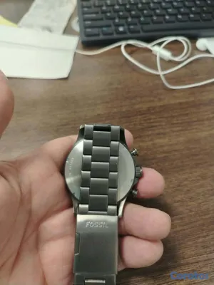 joyas, relojes y accesorios - Reloj Fossil Nate Chronograph JR1478 Original 5