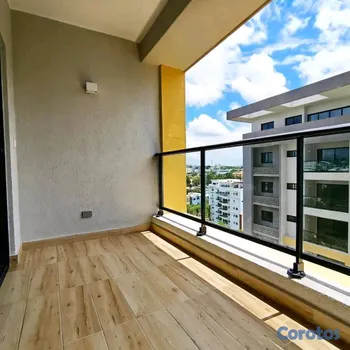 apartamentos - Alquiler de Apartamento con Linea Blanca en el Sector de Gazcue. D. N. 
