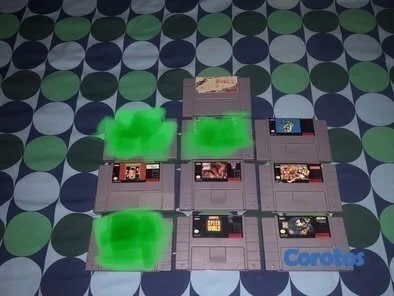 Cintas originales Super Nintendo 
