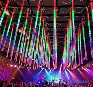 Tubos de Luces Navideñas Hermosos 🌺🌺👌