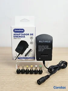 Fuente AWX-Y312 Multivoltaje con Adaptadores Inclu