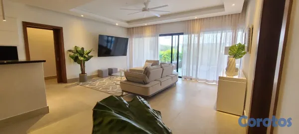 casas vacacionales y villas - Villa amueblada en renta en Punta Cana Village  6