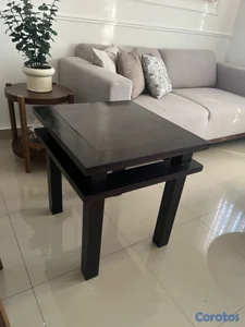 Mesa Lateral en pino tratado como nueva 