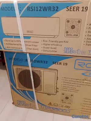 aires acondicionados y abanicos - Aire acondicionado Royal 12000 BTU, Eficiencia 19, 5