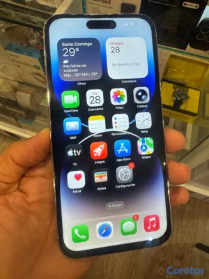 celulares y tabletas - iPhone 14 Pro Max 128GB Factory unlock 2