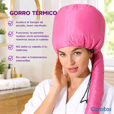 salud y belleza - Gorro térmico para cabello | Gorro térmico para cuidado capilar | Gorro térmico  4