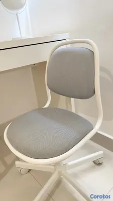 muebles y colchones - Set de escritorio/tocador con silla giratoria 4