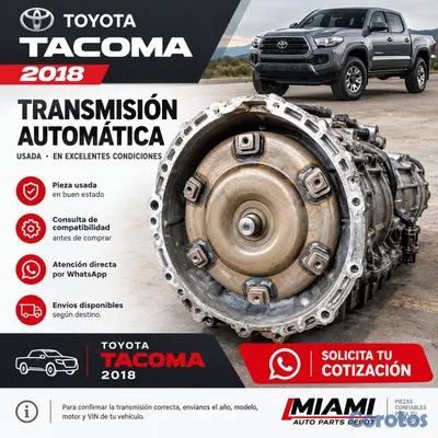 repuestos - TRANSMISIÓN AUTOMÁTICA PARA TOYOTA TUNDRA 2018 2