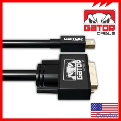 computadoras y laptops - MINI DISPLAYPORT DP A DVI-D CABLE ADAPTADOR CONVERTIDOR ALTA VELOCIDAD HD 1080p 2