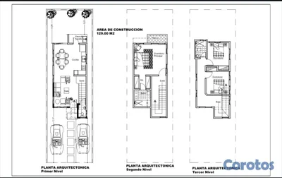 Residencial De Casas De 3 Niveles