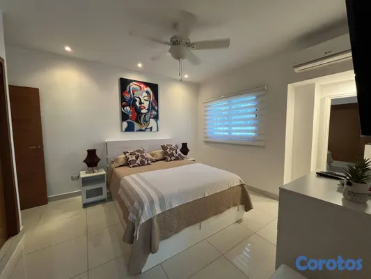 apartamentos - Apartamento en Alquiler en Piantini Amueblado de U 7