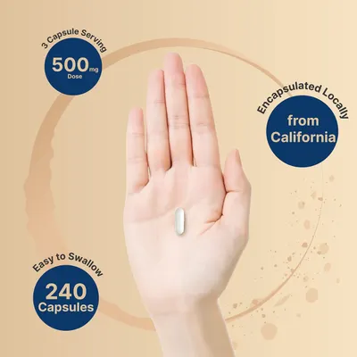 Salud y Equipamiento Médico - Citrato De Magnesio 500mg 240 Cap Naturebell 4