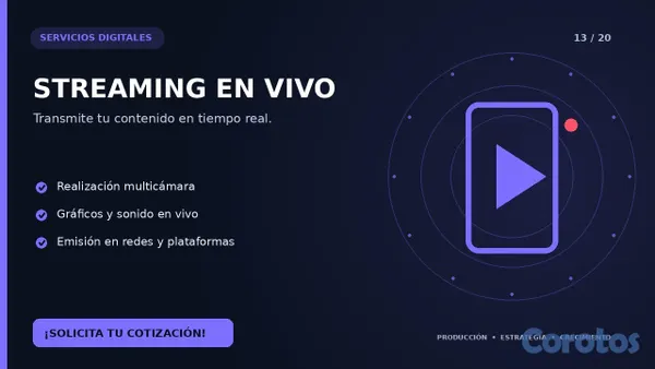 servicios profesionales - PRODUCCIÓN Y GESTION DE PODCAST  8