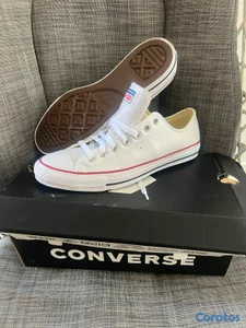 converse size 9 en leather 100% originales precio oferta