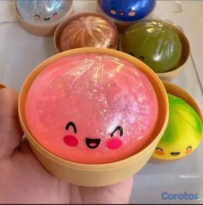 juguetes - 🥟✨ SQUISHY DUMPLING MISTERIOSO 🌈



 2