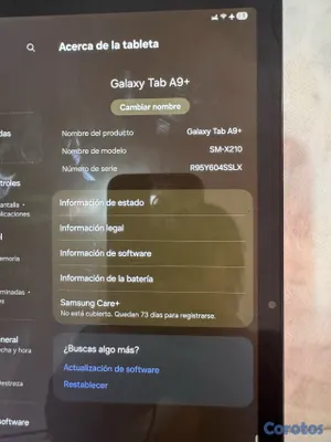 celulares y tabletas - vendo tablet Samsung  5