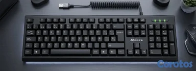 Teclado JACL-KMS1803  Comodidad Total para Largas 