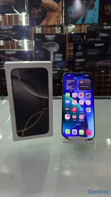 celulares y tabletas - iPhone 16 Pro Max 256GB Natural en su caja  2