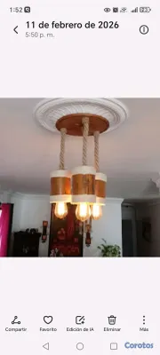 decoración y accesorios - Lámparas e iluminación para Terrazas, sala, gazebos y más.  4