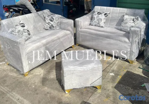 muebles y colchones - Juego de Muebles Perla 3