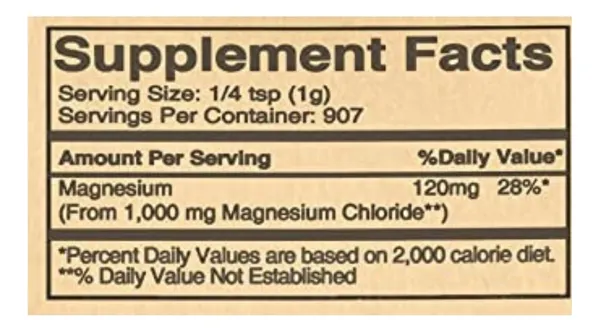 Salud y Equipamiento Médico - Cloruro De Magnesio 907g - Pure - L A - L A $175950 2