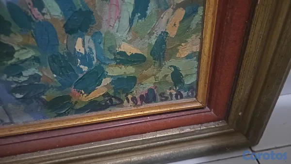 decoración y accesorios - Obra de arte pintura de mercado  2