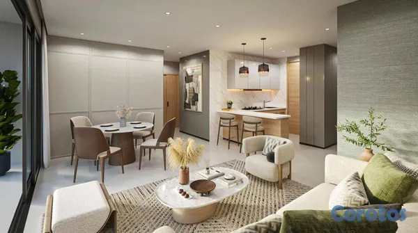 apartamentos - En venta cómodo apartamento en El Millón 3