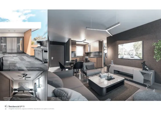 apartamentos - Apartamentos con bono vivienda Av. Ecológica LP-11, con areas verdes  y de niños 8
