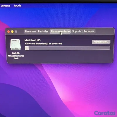 computadoras y laptops - Macbook Air, 11 pulgadas, 2015, i7, 8GB Ram, 512GB 6