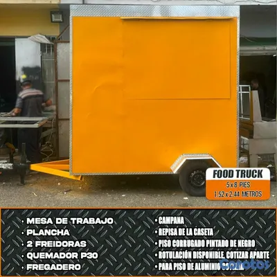 equipos profesionales - 👑 Somos FABRICANTES LÍDER. TRÁILERS DE COMIDA RÁPIDA (FOOD TRUCK) Personalizado 2