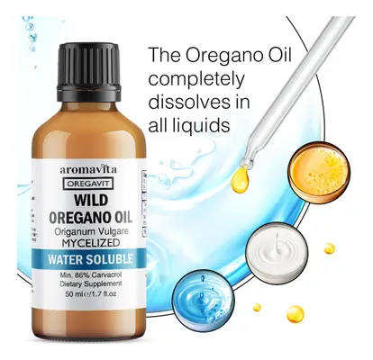 Salud y Equipamiento Médico - Aceite Oregano Soluble En Agua Aromavita 3