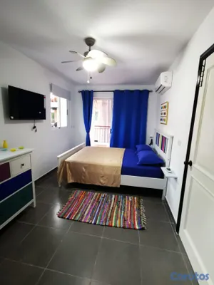 apartamentos - Apartamento totalmente amueblado con linea blanca completa. Amenidades y playa. 13