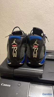 zapatos unisex - Jordan Retro 14 SUPREME Size 10 3