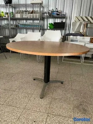 muebles y colchones - mesa redonda de 4-6 personas sin sillas 4