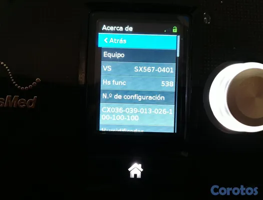Salud y Equipamiento Médico - CPAP Airsense 10 ¡Solo 538 horas de uso! para apne 3