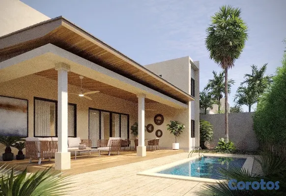 casas vacacionales y villas - Villa moderna en Las Ballenas a 600 m de la playa 9