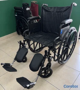 Silla de Ruedas Plegable y Fácil de Transportar