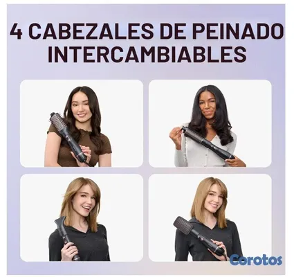 salud y belleza - Set de cepillo secador de pelo Wavytalk, 5 en 1 3