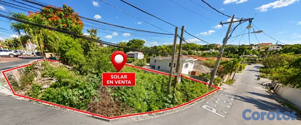 solares y terrenos - Solar para construcción residencial - Urbanización Paraiso del Caribe 2