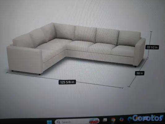 muebles y colchones - Mueble seccional de 5 plazas 3