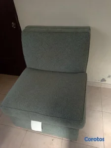 sofa butaca sin brazos 