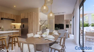 Villa en venta White Sands de 3hab, con 2 niveles y de 162 m² de construccion