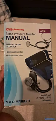 Salud y Equipamiento Médico - Monitor de Presión Arterial Manual CVS Pharmacy – Nuevo 2