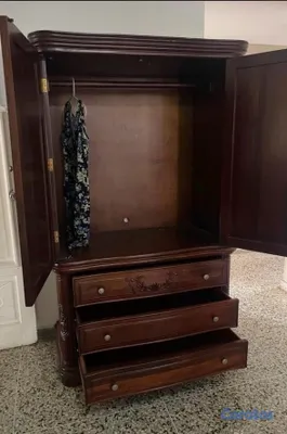 decoración y accesorios - ropero en caoba 2