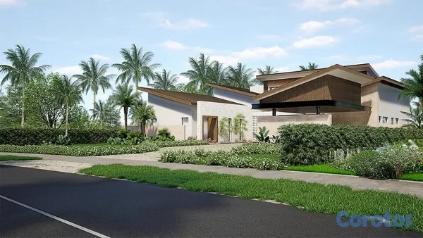 casas vacacionales y villas - villa de lujo en casa de campo la Romana casi lista 1,300mt República Dominicana 3