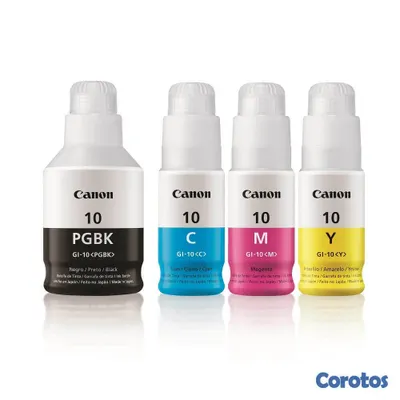impresoras y scanners - BOTELLA DE TINTA CANON GI-10  ORIGINALES  2
