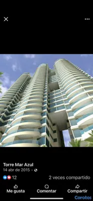 apartamentos - torre mar azul piso alto vista al mar us 3,000 10