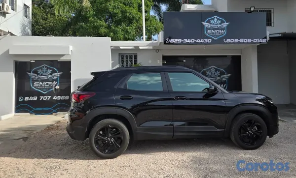 jeepetas y camionetas - CHEVROLET TRAILBLAZER 2022 NEGRO GASOLINA 9