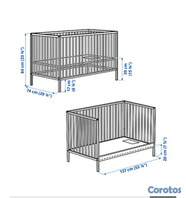 muebles - Cuna IKEA SNIGLAR 4