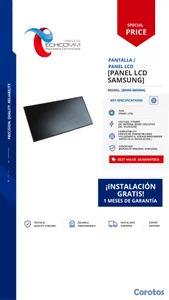 PANTALLA LCD SAMSUNG ORIGINAL